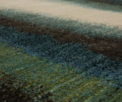 Mohawk Odin Gunmetal & Green Abstract Area Rug -Carpet Promotion 810600700 A8 3