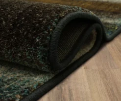 Mohawk Odin Gunmetal & Green Abstract Area Rug -Carpet Promotion 810600701 A8 5