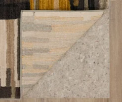 Mohawk Bacchus Mustard & Gray Color Block Area Rug -Carpet Promotion 810600705 A8 2
