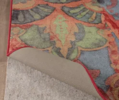 Boho Bright Red & Blue Area Rug, (5' X 8') -Carpet Promotion 810600718 A8 2