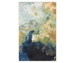 Mohawk Home Marble Ink Blue Area Rug