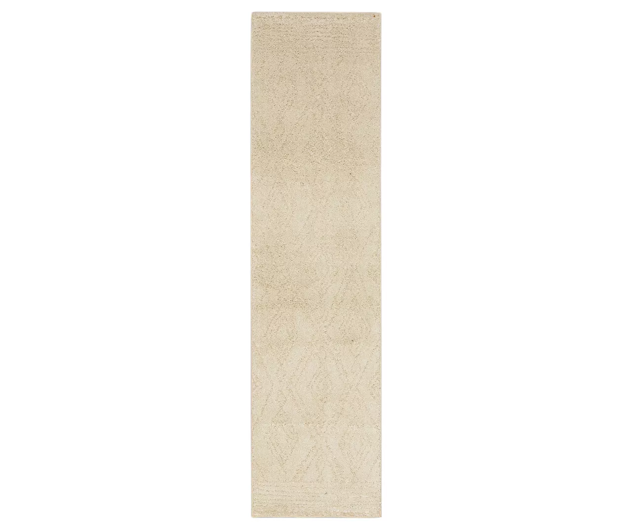 Vado Beige Geometric Area Rug, (2' X 6') 1 Vado Beige Geometric Area Rug, (2' X 6')