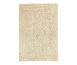 Vado Beige Geometric Area Rug, (4' X 6')