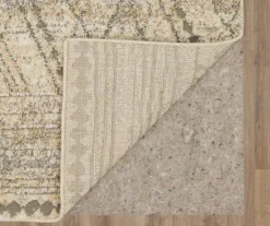 Mohawk Vado Tan Geometric Area Rug -Carpet Promotion 810600740 A8 2