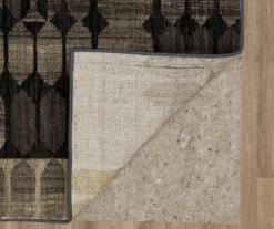 Mohawk Carlton Lagoon Blue & Brown Abstract Area Rug -Carpet Promotion 810600748 A8 2