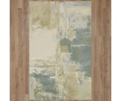Fusion Tan & Beige Abstract Area Rug, (4' X 6') 9 Fusion Tan & Beige Abstract Area Rug, (4' X 6') -Carpet Promotion 810600804 A0 2