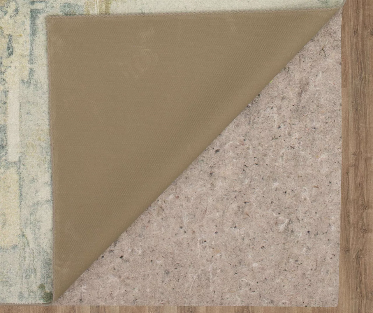 Fusion Tan & Beige Abstract Area Rug, (6' X 9') 4 Fusion Tan & Beige Abstract Area Rug, (6' X 9') - Image 4