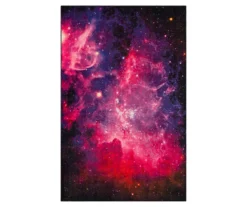 Mohawk Solar Majesty Purple & Black Area Rug -Carpet Promotion 810600810 A0 1
