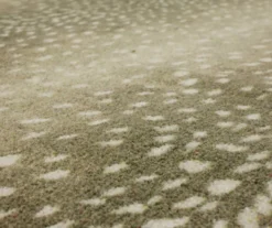 Taupe & Cream Antelope Print Area Rug, (4' X 6') -Carpet Promotion 810600816 A8 3