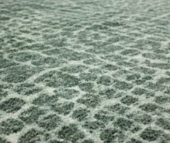 Gray Crocodile Print Area Rug, (2' X 3') -Carpet Promotion 810600819 A8 3