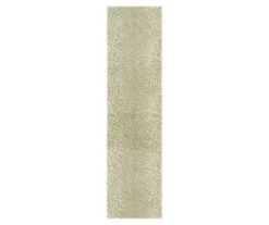 Beige & Taupe Leopard Print Area Rug, (2' X 8')