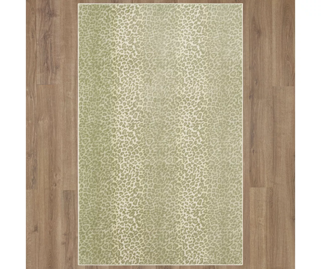 Beige & Taupe Leopard Print Area Rug, (4' X 6') 3 Beige & Taupe Leopard Print Area Rug, (4' X 6') - Image 3