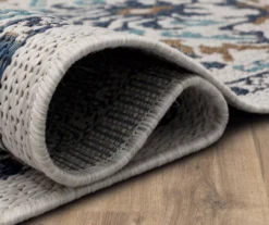 Coastal Desire Blue & Brown Ornamental Outdoor Area Rug, (8' X 10') 11 Coastal Desire Blue & Brown Ornamental Outdoor Area Rug, (8' X 10') -Carpet Promotion 810600836 A8 5