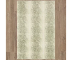 Cream & Gray Antelope Print Area Rug, (5' X 8') -Carpet Promotion 810600859 A0 2