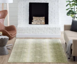 Cream & Gray Antelope Print Area Rug, (5' X 8') -Carpet Promotion 810600859 A0 5