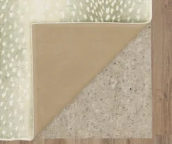 Cream & Gray Antelope Print Area Rug, (5' X 8') -Carpet Promotion 810600859 A8 2