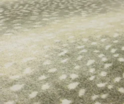 Cream & Gray Antelope Print Area Rug, (5' X 8') -Carpet Promotion 810600859 A8 3