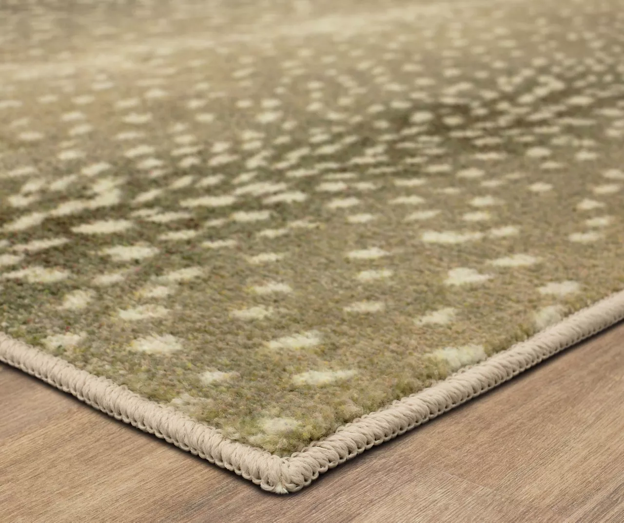 Brown & Ivory Antelope Print Area Rug, (2' X 8') 2 Brown & Ivory Antelope Print Area Rug, (2' X 8') - Image 2