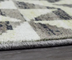 Orla Black & Off-White Geometric Area Rug, (5' X 8') -Carpet Promotion 810600883 A8 4