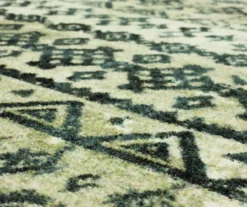 Circos Black & Gray Geo Stripe Area Rug, (2' X 3') 11 Circos Black & Gray Geo Stripe Area Rug, (2' X 3') -Carpet Promotion 810600896 A8 3