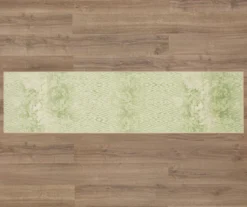Maisie Cream & Green Geometric Area Rug, (2.5' X 6') -Carpet Promotion 810600907 A0 2 1