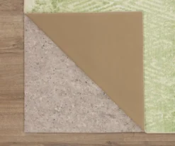 Maisie Cream & Green Geometric Area Rug, (4' X 6') -Carpet Promotion 810600911 A8 2