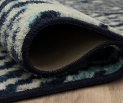 Maisie Navy & White Geometric Area Rug, (5' X 8') -Carpet Promotion 810600926 A8 5