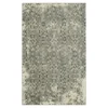 Maisie Gray & White Geometric Area Rug, (2' X 3')