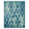 Mohawk Home Diamond Rope Aqua Area Rug