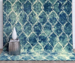 Mohawk Home Diamond Rope Aqua Area Rug -Carpet Promotion 810600943 A0 3