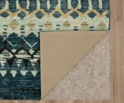 Gulla Navy & Tan Geo Stripe Area Rug, (3' X 5') -Carpet Promotion 810600947 A8 2