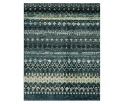 Mohawk Home Gulla Stripe Navy Area Rug -Carpet Promotion 810600949 A0 1