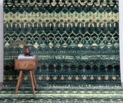 Mohawk Home Gulla Stripe Navy Area Rug -Carpet Promotion 810600949 A0 3