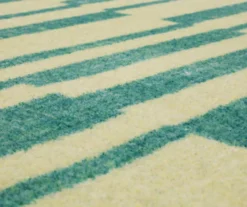 Augusta Light Blue & Beige Offset Stripe Area Rug, (5' X 8') 14 Augusta Light Blue & Beige Offset Stripe Area Rug, (5' X 8') -Carpet Promotion 810600953 A8 3 1