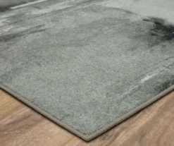 Fusion Gray & Black Abstract Area Rug, (2' X 5') -Carpet Promotion 810600967 A8 1