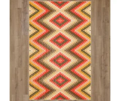 Mohawk Home Mesa Blanket Gold Area Rug -Carpet Promotion 810600970 A0 2 1