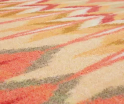 Stella Pink & Beige Peaked Stripes Area Rug, (8' X 10') 9 Stella Pink & Beige Peaked Stripes Area Rug, (8' X 10') -Carpet Promotion 810600973 A8 3