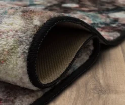 Mohawk Home Layered Marble Graphite Area Rug -Carpet Promotion 810601001 A8 5 1