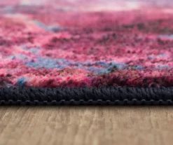 Fractal Purple & Blue Abstract Area Rug, (5' X 8') 15 Fractal Purple & Blue Abstract Area Rug, (5' X 8') -Carpet Promotion 810601006 A8 4