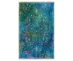 Mohawk Home Rowland Teal Area Rug