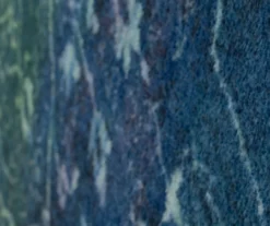 Rowland Teal & Green Ornamental Floral Area Rug, (8' X 10') -Carpet Promotion 810601012 A8 3