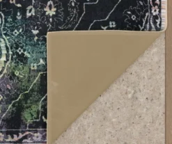 Rowland Charcoal & Blue Ornamental Floral Area Rug, (4' X 6') 8 Rowland Charcoal & Blue Ornamental Floral Area Rug, (4' X 6') -Carpet Promotion 810601015 A8 2