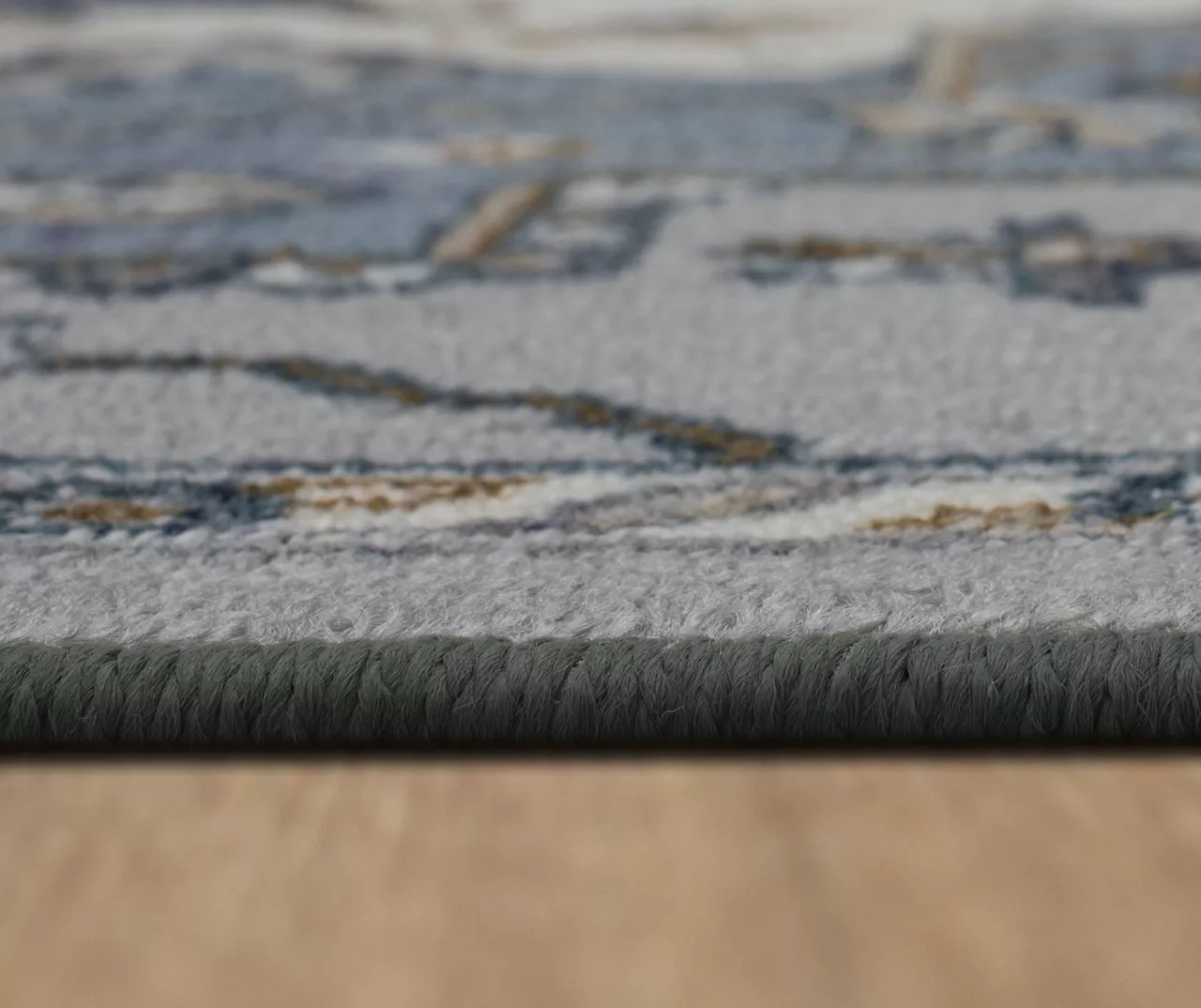 Mohawk Tethys Blue & Gray Ornamental Area Rug 18 Mohawk Tethys Blue & Gray Ornamental Area Rug - Image 18