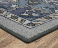 Mohawk Tethys Blue & Gray Ornamental Area Rug 39 Mohawk Tethys Blue & Gray Ornamental Area Rug -Carpet Promotion 810601021 A8 1 1