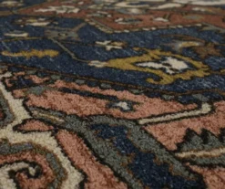 Tethys Navy & Brown Ornamental Area Rug, (5' X 8') -Carpet Promotion 810601025 A8 3