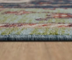 Mohawk Tethys Green & Blue Ornamental Area Rug -Carpet Promotion 810601028 A8 4