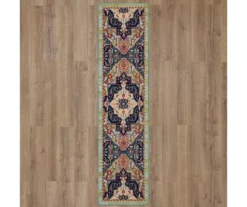 Mohawk Tethys Green & Blue Ornamental Area Rug -Carpet Promotion 810601029 A0 2 1