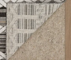 Cabana Gray & White Geometric Outdoor Area Rug, (2.5' X 6') -Carpet Promotion 810601056 A8 2