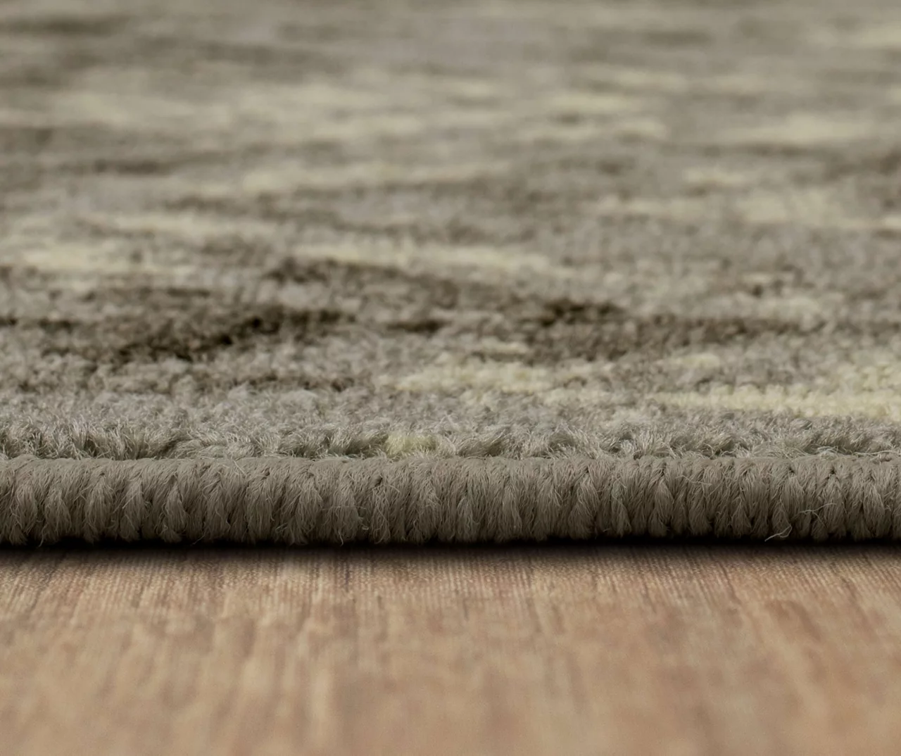 Tecate Gray Bordered Arabesque Area Rug, (7.5' X 10') 5 Tecate Gray Bordered Arabesque Area Rug, (7.5' X 10') - Image 5