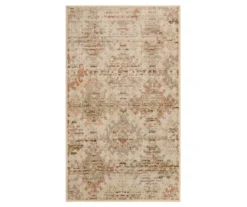 Mohawk Pallas Beige & Tan Geo Ornamental Area Rug
